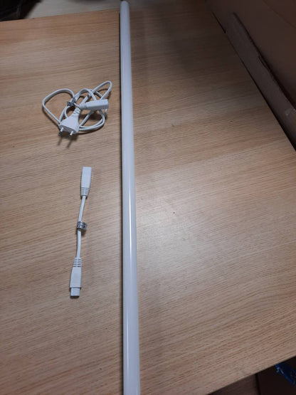 188001 - BRILONER - Llambë nën dollap për kuzhinë LED, Shiriti 87.3 cm, Fuqia 10W, Ndezja 1100Lm, Temperatura e Ngjyrës 4000K, E përshtatshme për Dollapë dhe Mobilje Kuzhine, Lidhje Modulare, Përmasat 87.3x2.2x3 cm