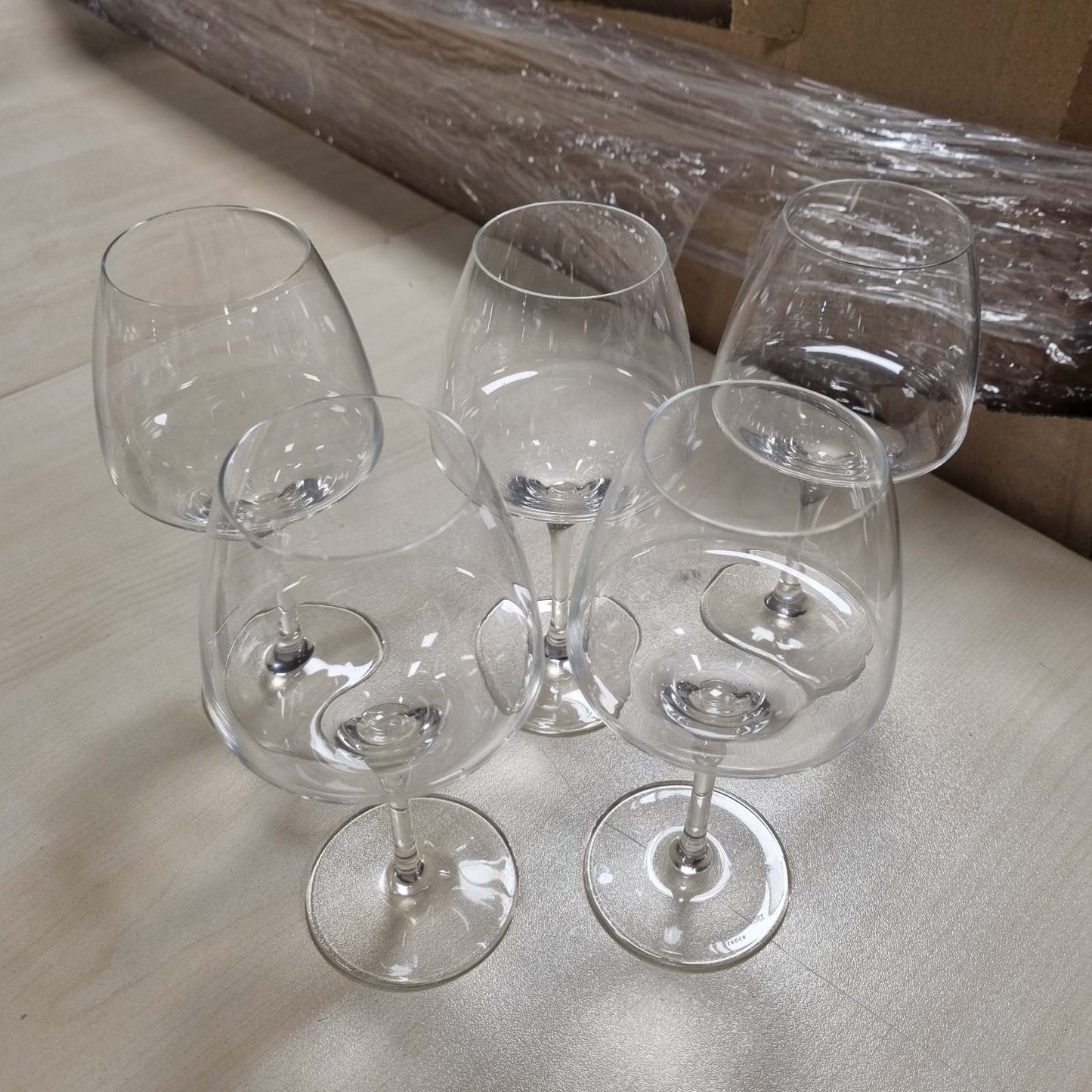 195295 - SHEF DHE SOMELIER - Koleksioni i Hapur - Set me 6 Enë Degustuese Profesionale, Kapacitet 32cl - Stil Moderne dhe Elegante - Prodhuar në Francë