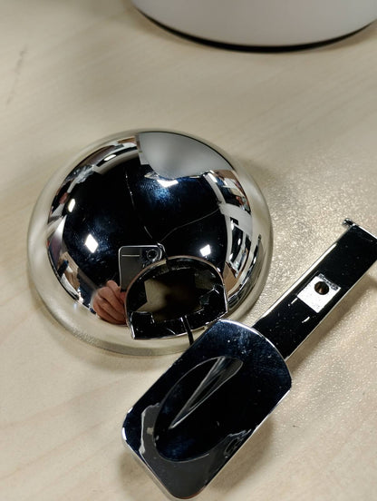 195420 - ALFI SIGNO Balonë Vakumi Çeliku Inox, 1.0L, Argjend Saten, me Mbulesë Qelqi të Temperuar Higjienikisht dhe Kapak Rrotullues, Dorezë Ergonomike, Përdorim me Një Dorë, Ideal si Kafenik ose Çajnik