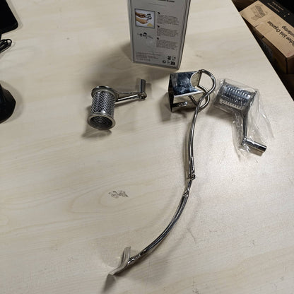 195864 - MULLI LA BONNE GRAINE N3009X-2 për Rende, Gruyère dhe Parmixhano, Prej Çelikut Inox me 2 Tamburë