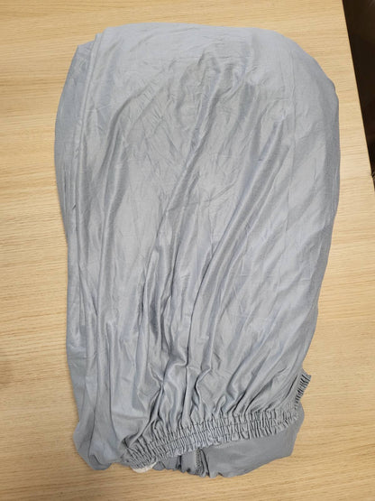 197038 - FIGOOO Mbulesë Divani Elastike me 3 Vende, e Larëshme, Material Spandeksi, jo-rrëshqitëse, me Motive dhe Mbështetëse Krahu, Ngjyrë Gri e Tymosur