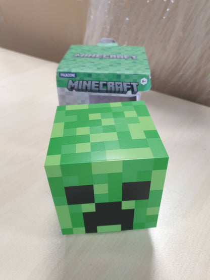 197796 - LLAMBË TAVOLINE MINECRAFT Llambë Creeper me Tinguj Zyrtare - Dritë Natë Portative për Dhomë Gjumi ose Dekor për Lojëra, Dhuratë Zyrtare