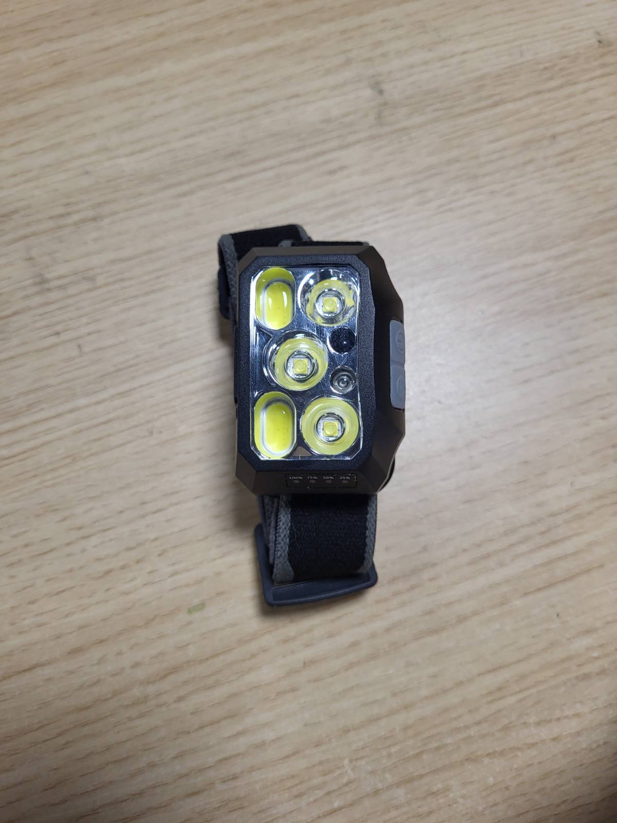 198189 - DIBONIUR Llambë Koke e Rikarikueshme USB, LED Ultra e Fuqishme, me Rregullim të Vazhdueshëm të Dritës, Sensor Lëvizjeje, IPX5, Për Aktivitete Natë, 10 Mënyra