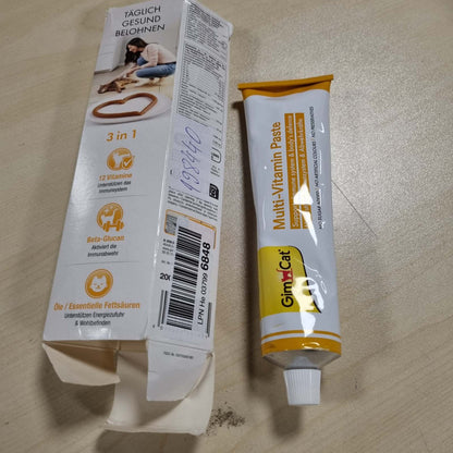198440 - GIMCAT Pastë Multi-Vitaminash për Macet, Aktivizon Mbrojtjen dhe Forcon Sistemin Imunitar, 1 tub (1 x 200g)