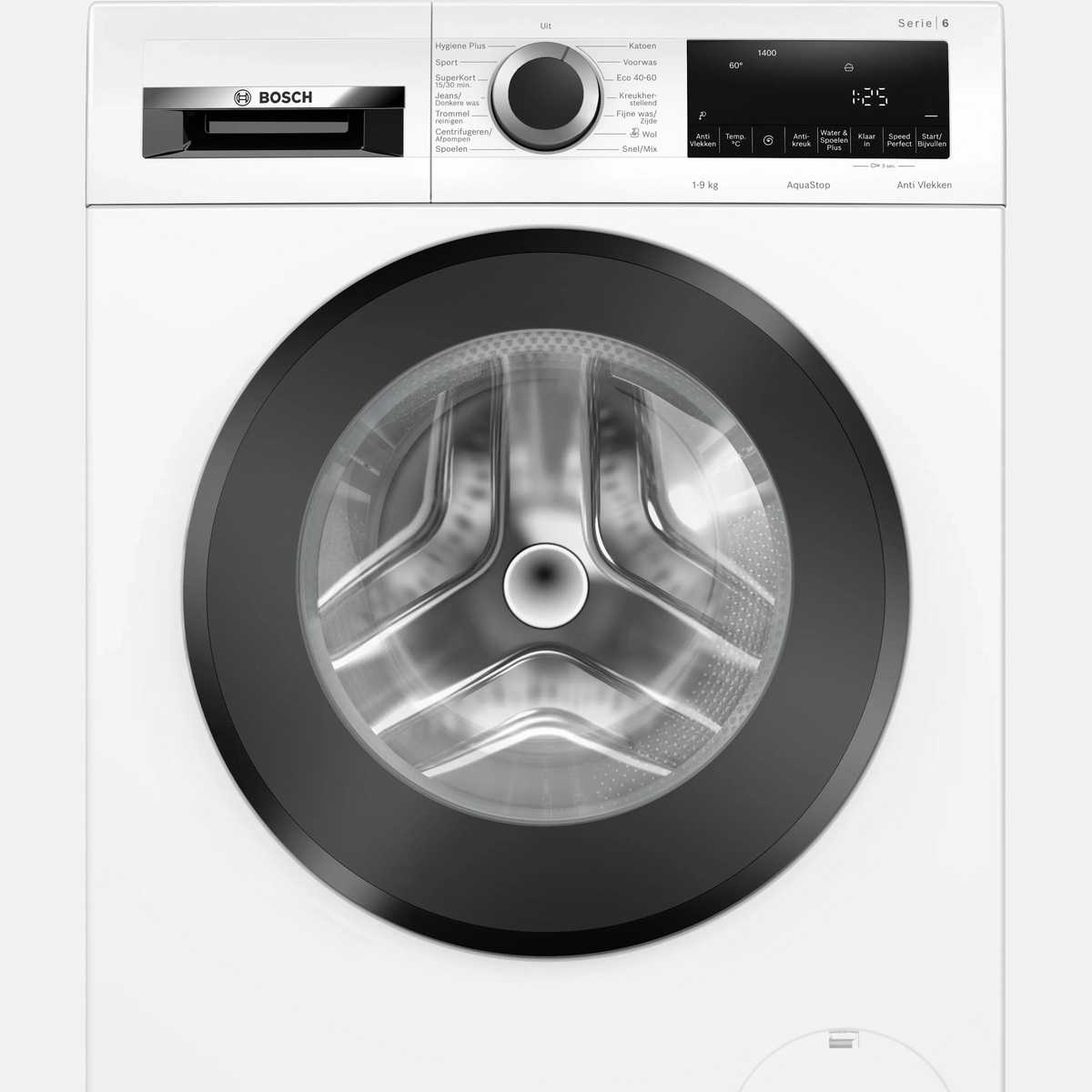 337171 - BOSCH Lavatrice WGG14408NL/50, Kapacitet 9kg, 1400 RPM, Dimensionet 60x60x85 cm, Ngjyra e bardhë