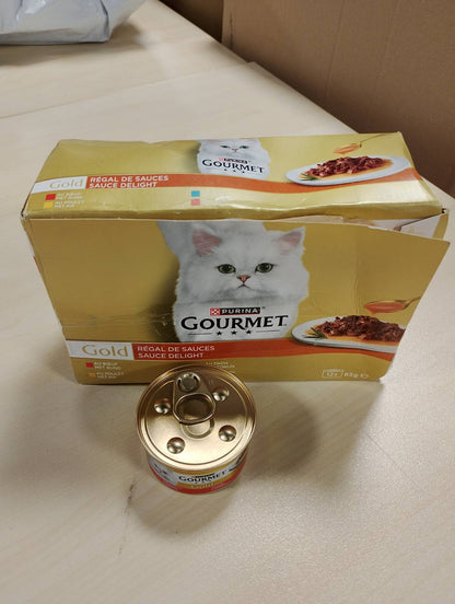 198705 - GOURMET Lëng tekuç 12x85g - Kënaqësia e Artë e Salcave