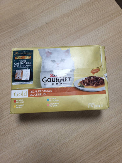 198709 - GOURMET Salcë e Artë e Kënaqësisë, Paketë 12 Copësh, 85g Secila
