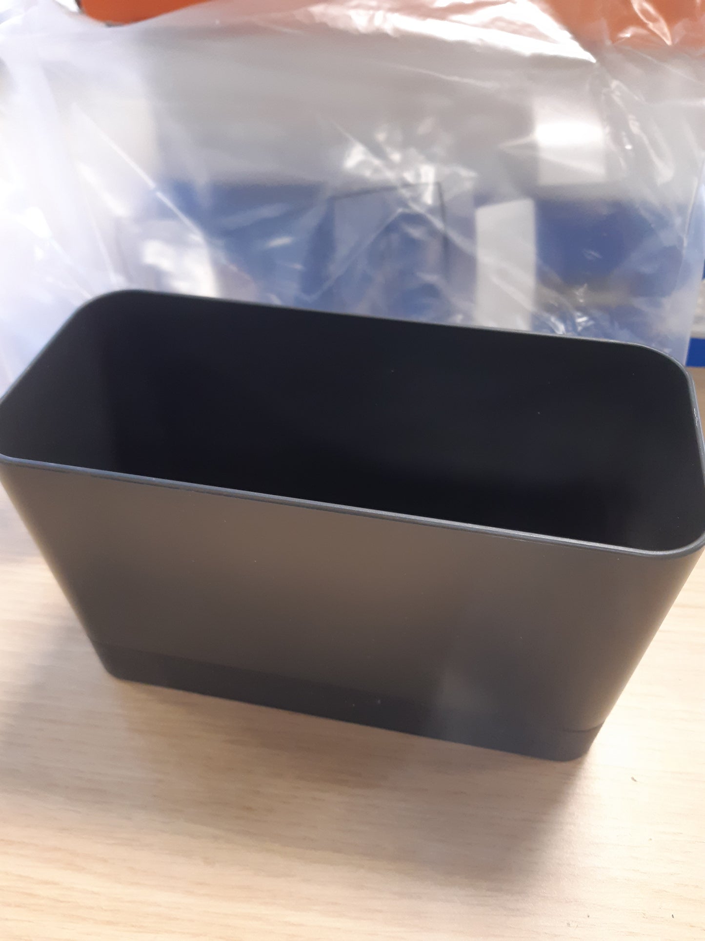 257221 - BRABANTIA Organizues Anësor Lavamani për Lavello, Gri e Errët, 8.5 x 19 x 11.5 cm