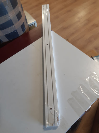 258122 - GARDINIA Shinë perdesh, plastike, e bardhë, 120 cm