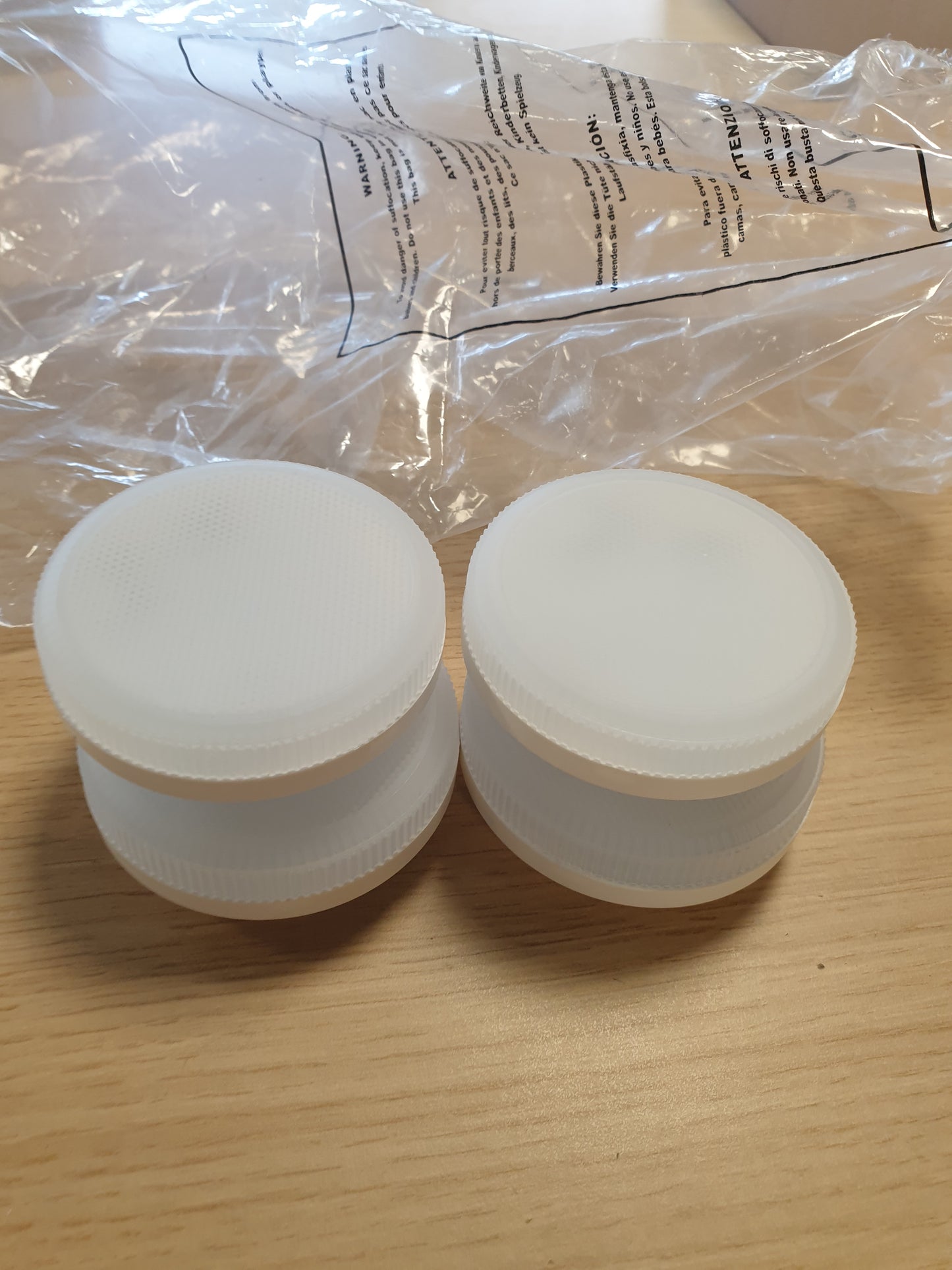257094 - LEDSCOM.DE 5 llamba LED GX53, të bardha të ngrohta (2700 K), 4.2 W, 372 lm, 96°, të mbuluara me acar