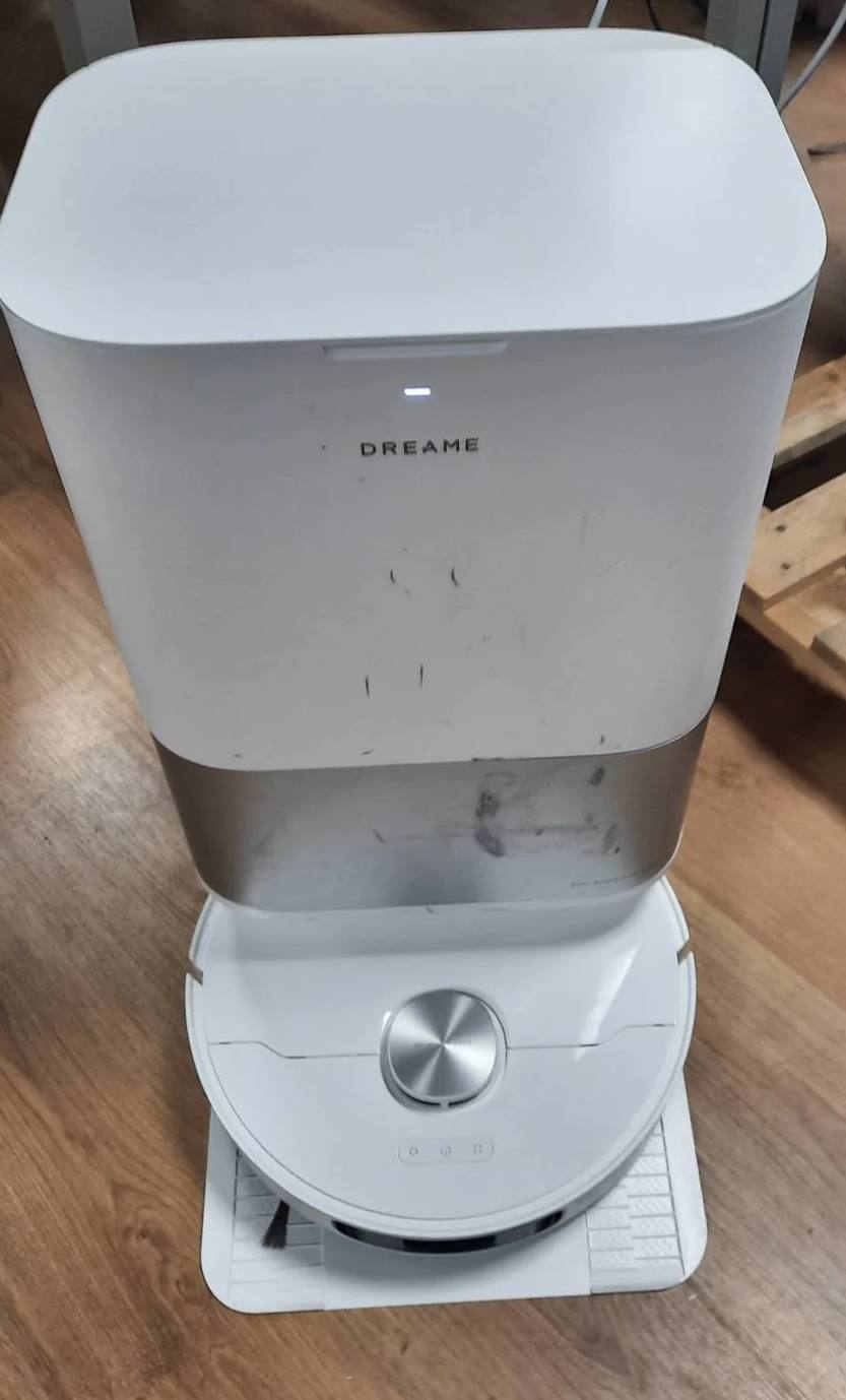 204031 -DREAME L10s Ultra Gen 2 - Fshesë Robotike me korrent dhe fshesë Dyshemeje, Thithje 10,000 Pa, RoboSwing MopExtend, Stacion Bazë Automatik, 32 Nivele Uji, Bateri me Jetëgjatësi 240 Minuta