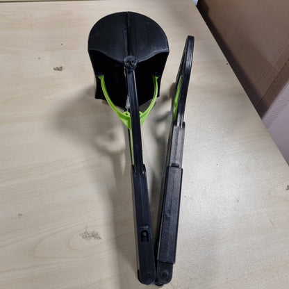 208869 - CEASYDE Lugë e Madhe për Largimin e Jashtëqitjes për Qen dhe Mace, 80 cm, me Dorezë Ekstra të Gjatë dhe Kapëse, për Përdorim të Jashtëm/Brendshëm