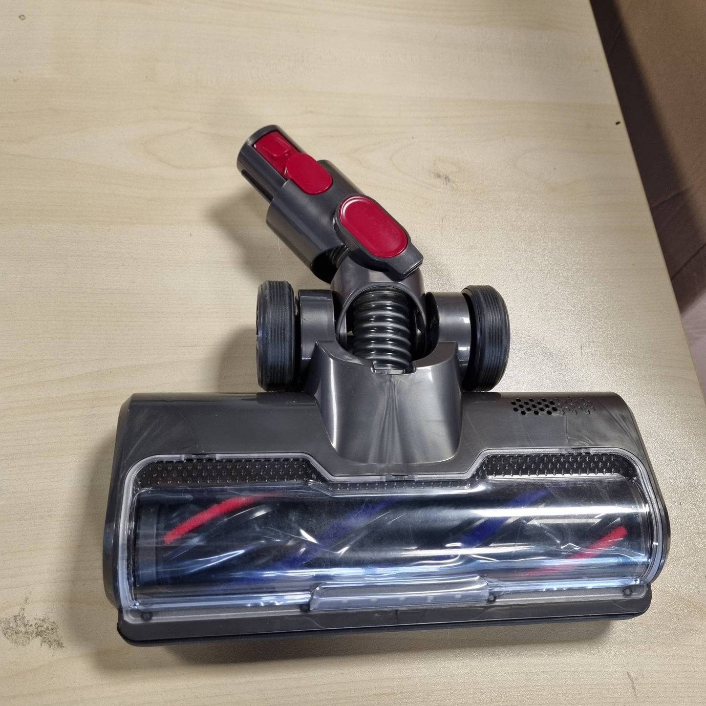 209085 - FURÇË FEVORCS për fshesë me korrent Dyson V7 V8 V10 V11 V15, e pajtueshme me grykë dyshemeje, e gjerë 26 cm, me 5 drita të përparme