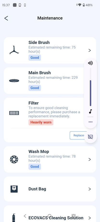 213000 - ECOVACS Fshesë me korrent robotike DEEBOT T30S PRO, 11,000 Pa, pastrim me ujë të nxehtë 70°C, bateri 6,400mAh