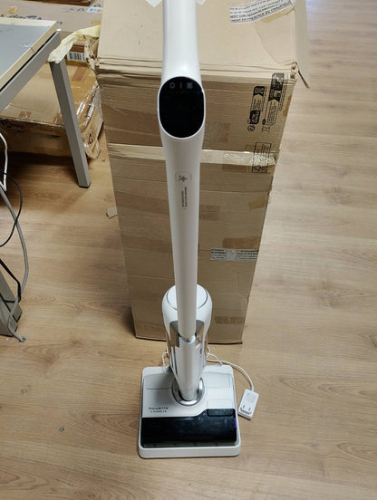 213025 - ROWENTA X-Clean 10, Pastrues Dyshemesh pa Tel, Jetëgjatësi Baterie 60 Min, Teknologji Inteligjente, Asistent Zëri, Veturë të Vetëpastrimit dhe Tharjes, Kapacitet i Dyfishtë për Lëngje të Ngurta dhe Lëngshme, Pastrim Skaje, Modeli GZ7540