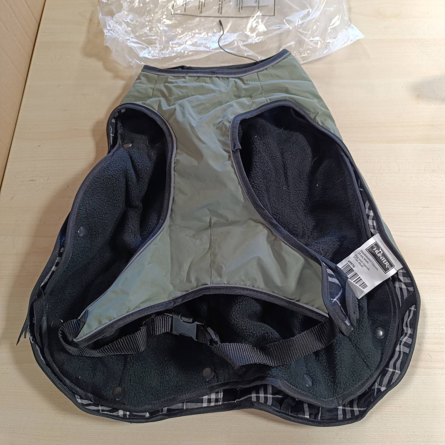 213182 - HUNTER Xhaketë për qen gjuetar Uppsala, ngjyra: kaki, madhësia: 35