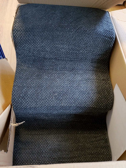 213447 - GARDNER PET Shkallë për qen për qen të vegjël 35/42cm, shkallë për kafshë shtëpiake, shkallë për qen me 3 shkallë, rampë për qen e bërë nga shkumë me dendësi të lartë me mbulesë pëlhure të papërshkueshme nga uji