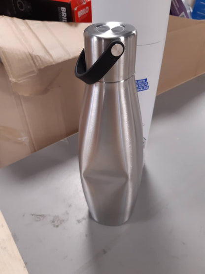 214074 - SODAWAVE Shishe uji prej çeliku inox, 620 ml, e papërshkueshme nga rrjedhjet, ideale për në lëvizje.