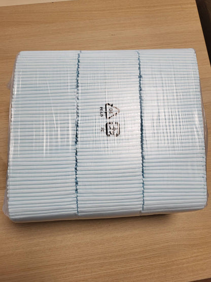214257 - AMAZON BASICS Mbështjellës për jashtëqitje për qen, 150 copë, 56 x 56 cm, blu