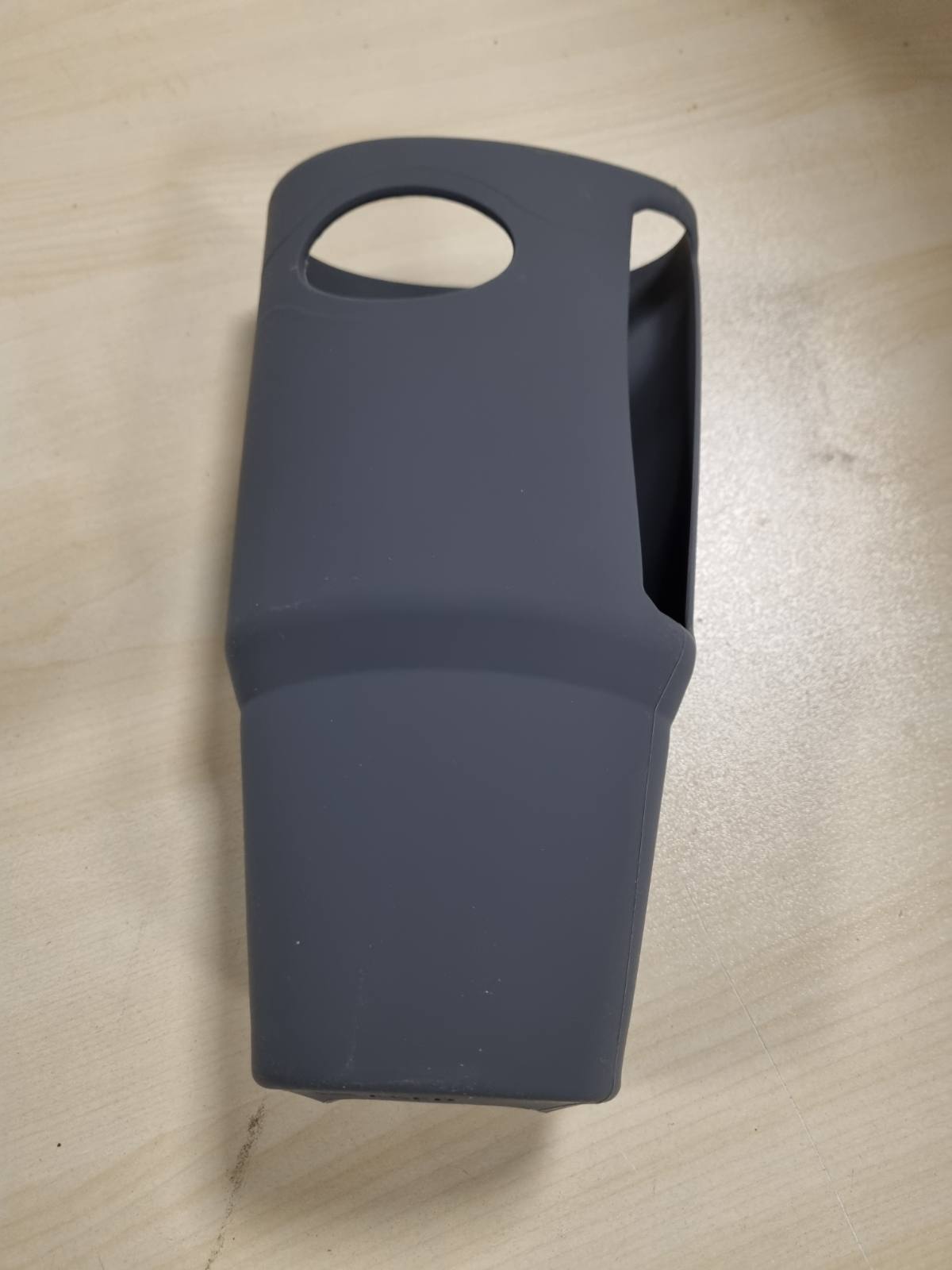 214436 - ENCASED Çizme mbrojtëse silikoni, të përputhshme me gotat Stanley Quencher me dorezë, mbulesë e plotë e trupit, gri
