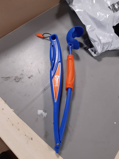 215870 - CHUCKIT Lëshues topash për qen, lodër praktike udhëtimi me top gome
