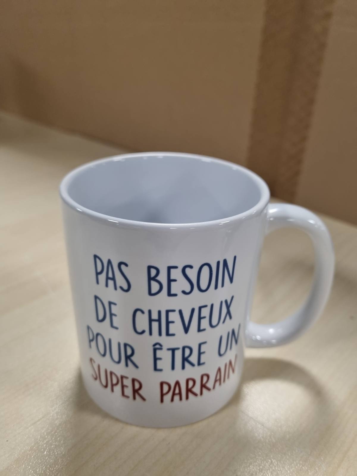 216762 - Filxhan kafeje-kroasan quotedazur, I personalizueshëm, E bardhë/Qeramikë