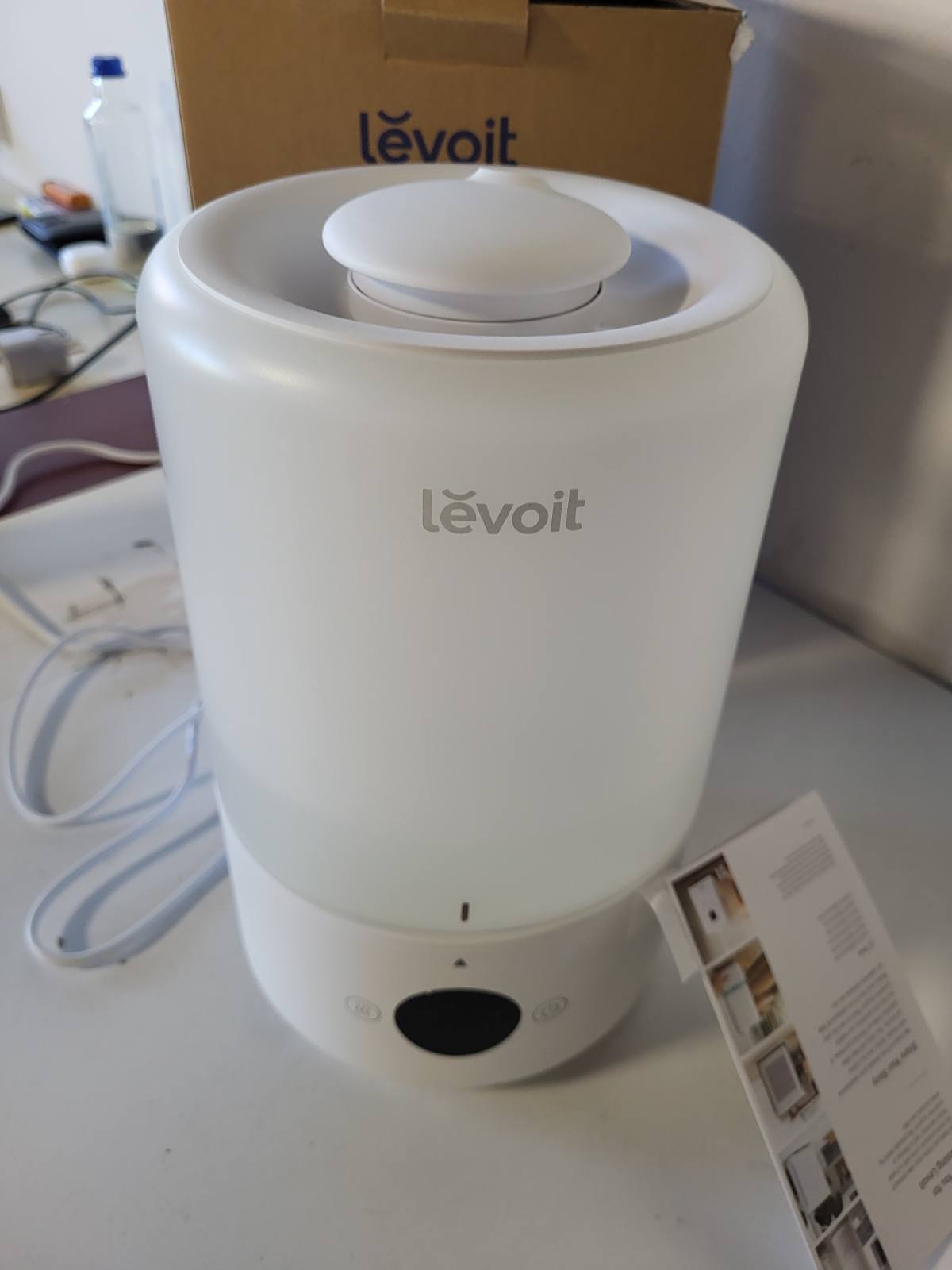 217164 - LEVOIT Lagështues ajri Smart Baby | Mbushje nga Sipër | Kapacitet 3L | me Alexa dhe Aplikacion | Mjegull dhe Difuzues Ftohës Ultrasonik | 19dB i Qetë | Kohëmatës | Pa BPA | Dyfish 200s