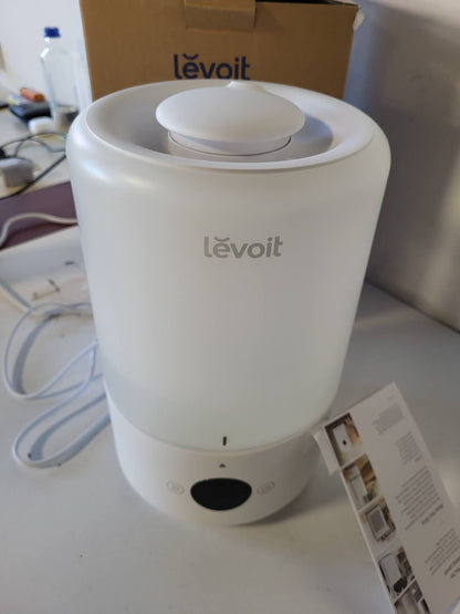217164 - LEVOIT Lagështues ajri Smart Baby | Mbushje nga Sipër | Kapacitet 3L | me Alexa dhe Aplikacion | Mjegull dhe Difuzues Ftohës Ultrasonik | 19dB i Qetë | Kohëmatës | Pa BPA | Dyfish 200s