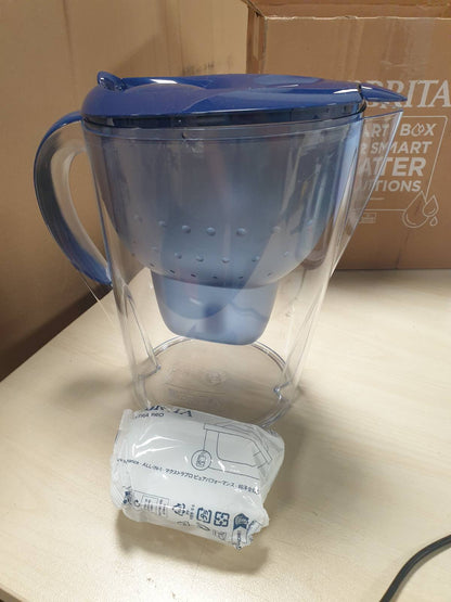 217836 - BRITA Marella XL Blue, Enë filtri uji 3.5L, Përfshirë 1x MAXTRA PRO filtër, Tregues dixhital zëvendësimi