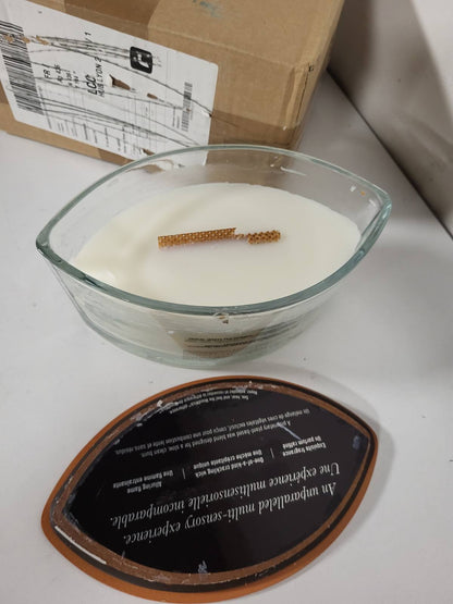 217858 - WoodWick Qiri aromatik Ellipse | Çaj i bardhë dhe jasemin | Koha e djegies: deri në 50 orë