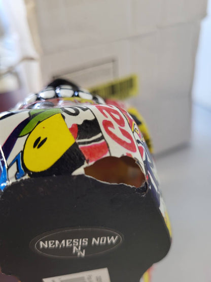 218521 - NEMESIS NOW - Figurë Pop Art, 16 cm, e bardhë