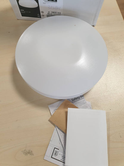 218522 - PAULMANN - Llambë Tavani HomeSpa Axin IP44, 260 mm, maks. 18 Vat, Plastike E27, e Bardhë