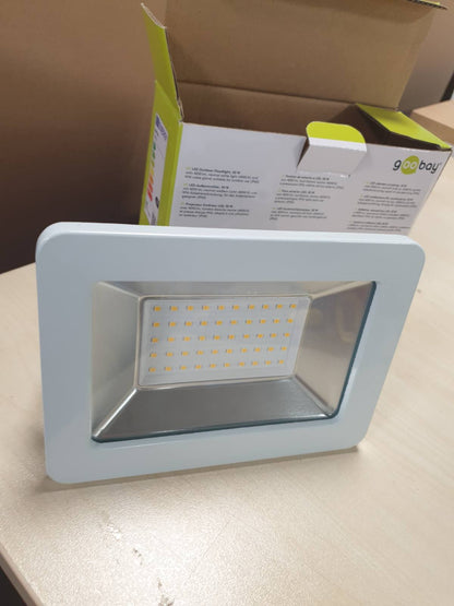 218619 - Dritë LED e Jashtme goobay 53875 50W / Dritë e Jashtme IP65 / Dritë e Bardhë Neutrale 4250 lm / Dritë LED e Montuar në Mur / Dritë e Kopshtit IP65 / e Bardhë