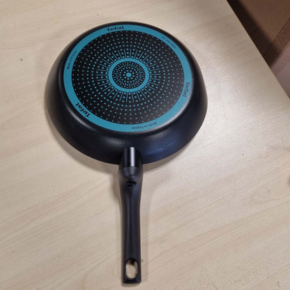 219053 - TEFAL, Tigan Easy Cook & Clean 28 cm, shtresë jo ngjitëse, termo-sinjal në temperaturën ideale të skuqjes, NUK është i përshtatshëm për soba me induksion, shpërndarje e barabartë e nxehtësisë, Prodhuar në Francë, B5550633