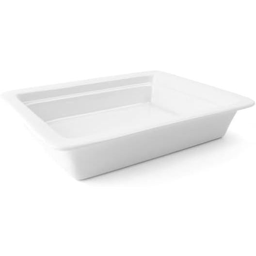 277415 - HOLST Tabaka prej porcelani GN 1-2 65 Gastronorm, 65 mm, e bardhë, 26.5 x 32.5 x 6.5 cm, 3.0 l