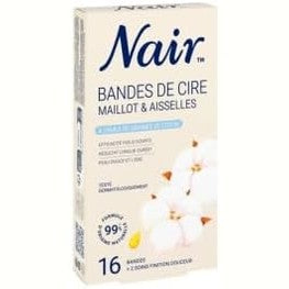 322107 - NAIR Shirita dylli për bikini dhe sqetulla - Vaj pambuku - 16 shirita