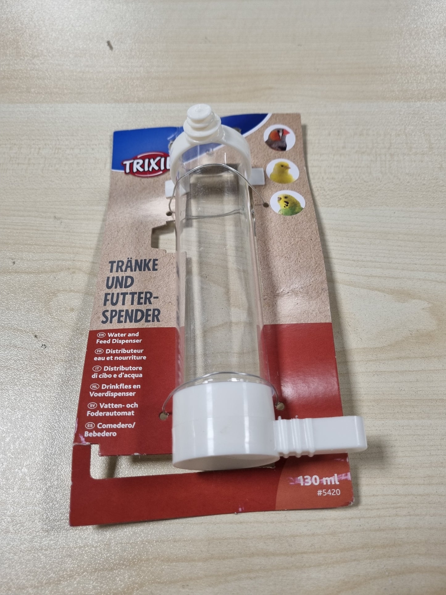 220707 - DISPENSUES PËR PIRJE DHE USHQYERJE TRIXIE 5420, 130 ml, 16 cm, Ngjyra të Ndryshme