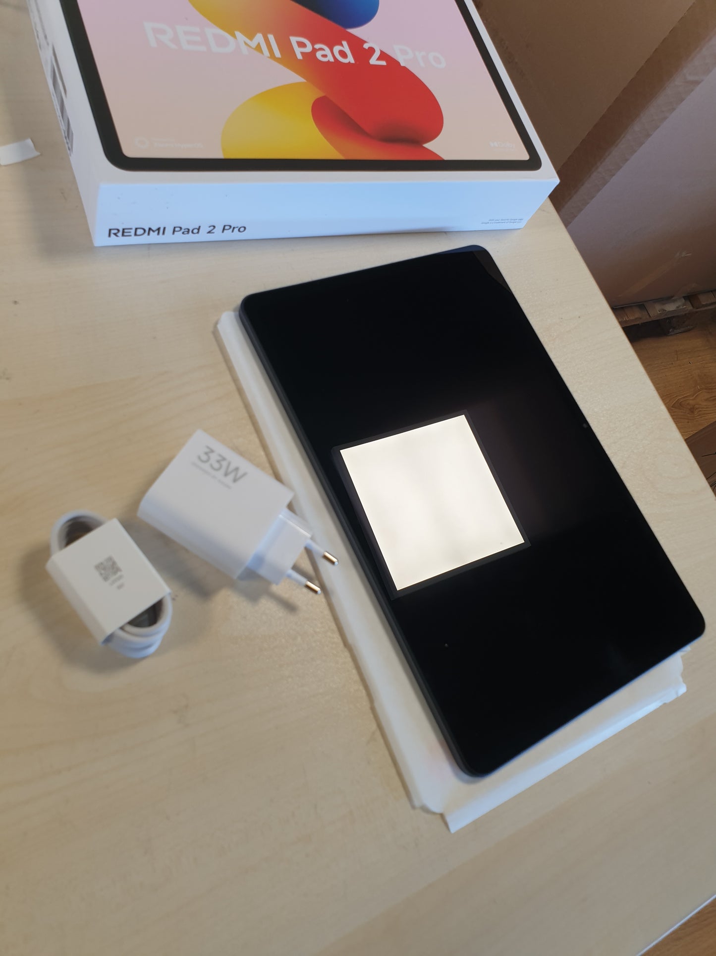 221793 - XIAOMI Redmi Pad 2 PRO Vetëm WiFi (Pa thirrje ose mesazhe) 12.1" 2.5K Octa Core 4 altoparlantë Global ROM 12000mAh Bluetooth Wi-Fi 6 8MP Model 25099RP13G (Argjend, 256GB + 8GB)