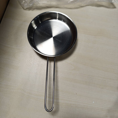 222051 - FISSLER Tigan për meze, çelik inox, Ø 16cm, 0.5 litra, Mini tigan pa veshje, ideal për ushqime të vogla, Induksion