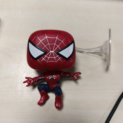 222698 - FUNKO POP! MARVEL: SPIDER-MAN NO WAY HOME 2021 - SPIDER-MAN - LEAPING SM2 - FIGURË PREJ VINILI PËR KOLEKSION - IDE PËR DHURATË - PRODUKTE ZYRTARE - LODRA PËR FËMIJË DHE TË RITUR - ADHURUES FILMASH