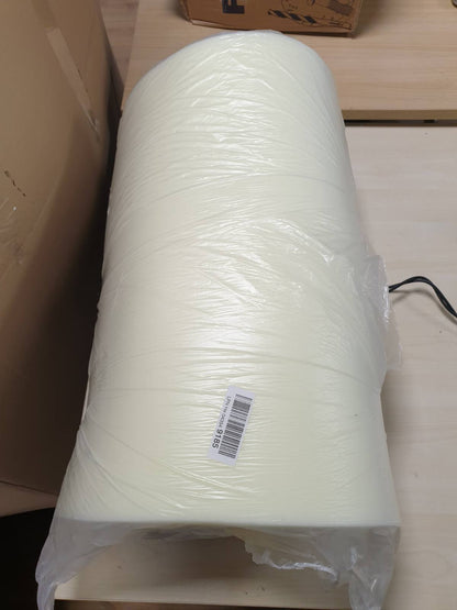 222924 - KSIIA Krevat i Madh për Qen 90x55cm, Mbulesë e Lëvizshme, Ortopedik, Dyshek, i lavashëm, Fund i Parrëshqitshëm, i Zi