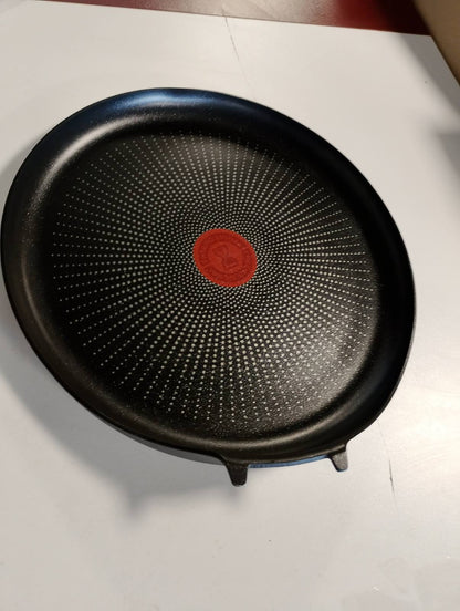 222967 - TEFAL Tigan për krepa Ingenio 27 cm, Jo-induktiv, Veshje jo-ngjitëse, Mund të stivohet, Mund të lahet në lavastovilje, Easy Plus L1461004, E zezë