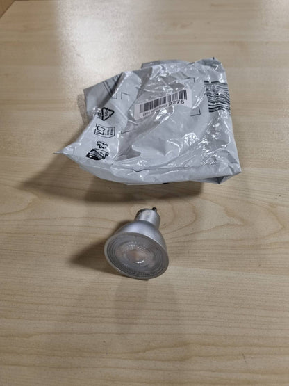 224188 - PAULMANN 29149 Llambë LED Zigbee Standarde 230V për Shtëpi Inteligjente, GU10 350lm 4.8W RGBW+ me Errësim, e Kromuar Mat