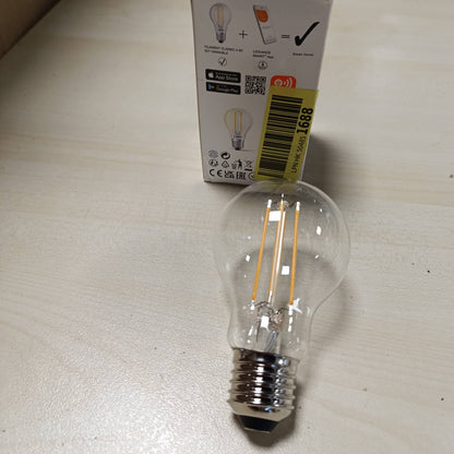 224980 - LLAMPA LED INTELIGJENTE LEDVANCE ME TEKNOLOGJI WIFI, BAZË E27, ERRËSIM, E BARDHË E NGROHTË (2700K), ZËVENDËSON LLAMBAT INKANDESHENTE 60W, KONTROLLUESHME ME ALEXA, GOOGLE ASSISTANT DHE SAMSUNG SMARTTHINGS, SMART+, PAKO ME 1