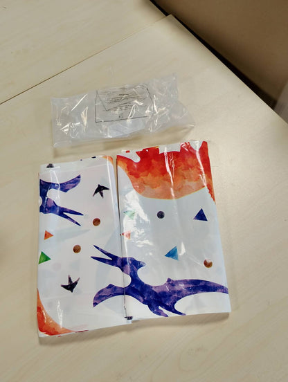 225251 - WERNNSAI Mbulesë tavoline për festa me dinosaurë me bojëra uji, Pako me 2 copë, 137.2 x 274.3 cm, Materiale për festa me dinosaurë për fëmijë
