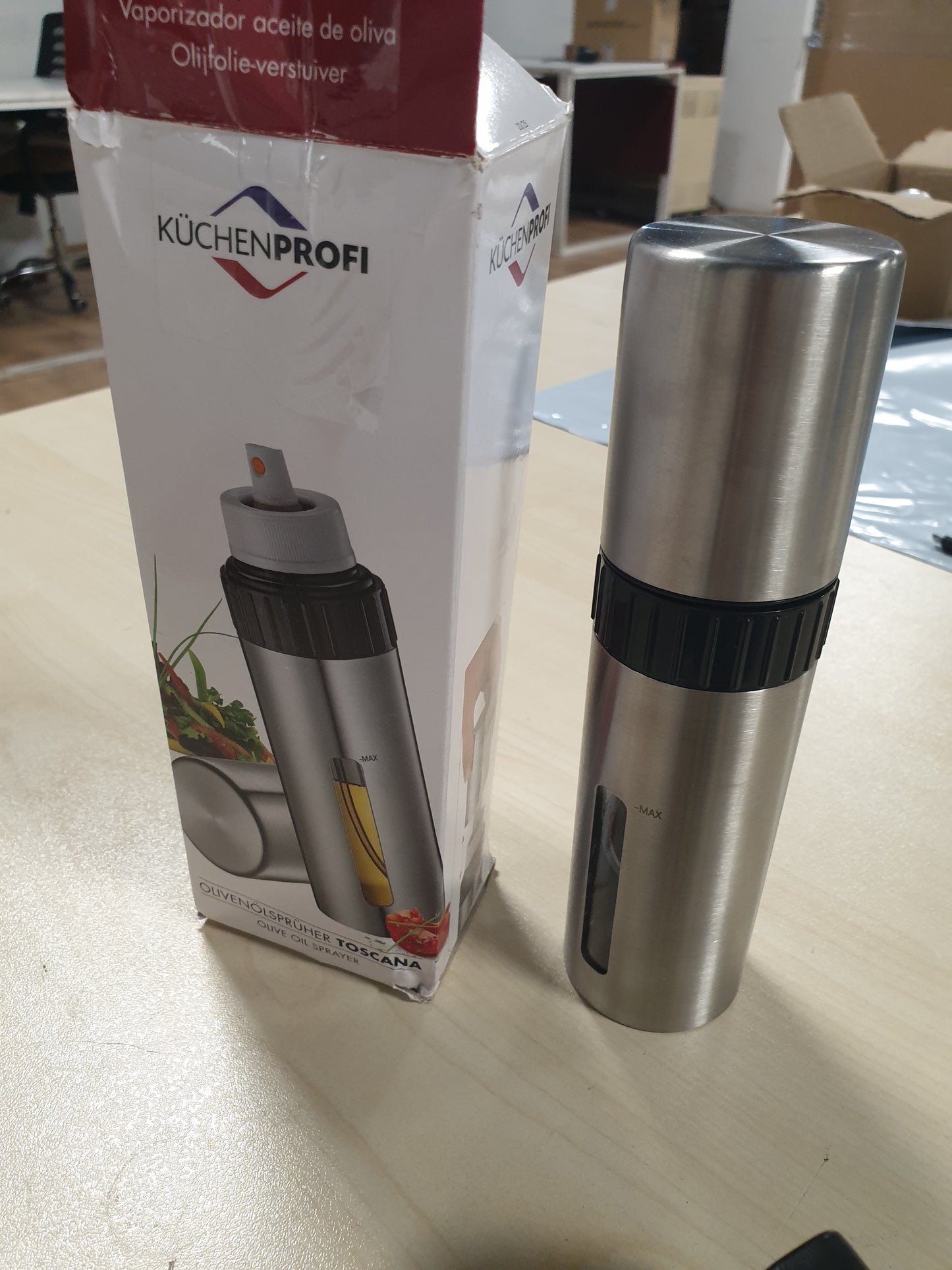 227668 - KÜCHENPROFI Spërkatës vaj ulliri Küchenprofi Toscana-Kp1005352800/gri