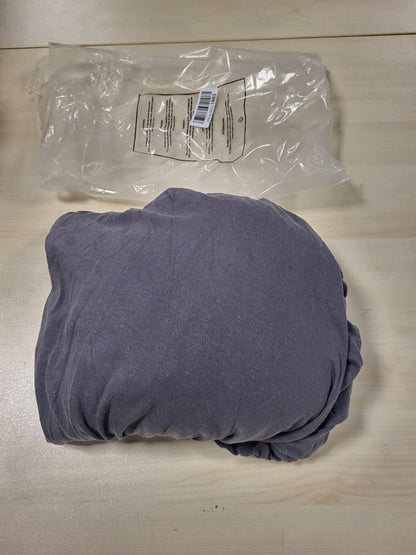 228708 - Komfortec Çarçaf i Lidhur për Shtrat 180x200 cm, 100% Pambuk Jersey 135g/m², Antracit