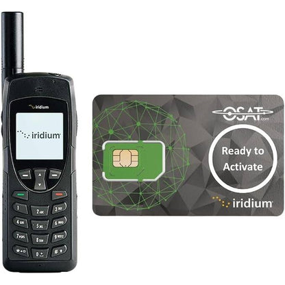 238690 - OSAT Iridium 9555 – Telefon satelitor me telefon dhe SIM, me parapagesë, paspagesë ose kontratë mujore. Kartat SIM janë të gatshme për aktivizim. Ofron thirrje zanore, mesazhe SMS dhe mbulim global. Koha e përdorimit (airtime) nuk përfshihet.