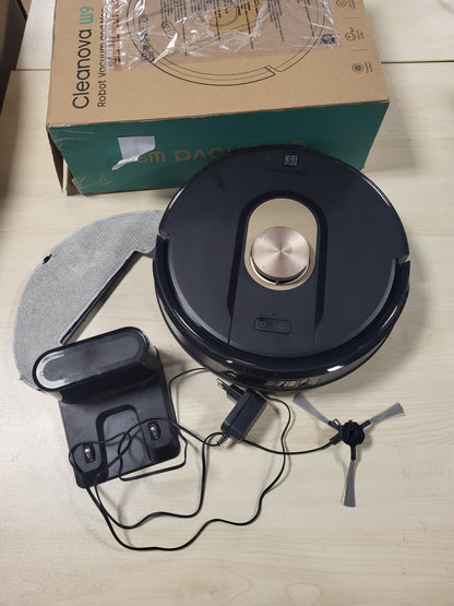 255024 - VEXILAR Fshesë me Korrent Robot, 8000Pa, 150 minuta, Lazer LiDAR, Zë/APL/Telekomandë, për Dysheme/Qilima/Flokë