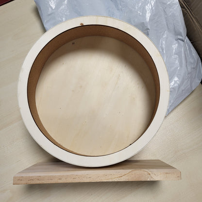 257500 - TRIXIE Rrotë ushtrimesh me kushineta me sfera për hamsterë, sipërfaqe vrapimi prej tape të mbyllur, dru i patrajtuar, diametri 28 cm